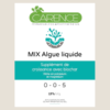 Mix algue liquide et biochar de Carence